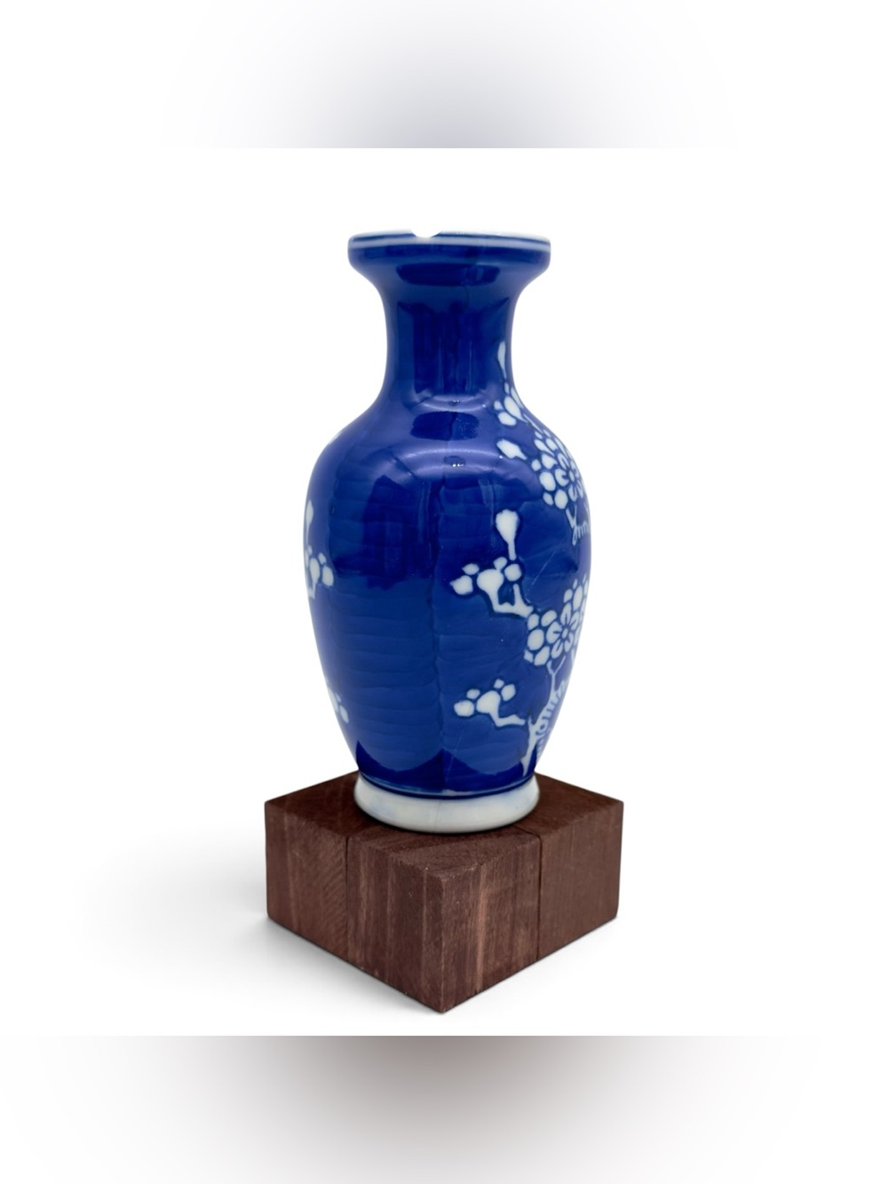 Kintsugi Vase Prunus Plum Blossom Mini Gold Crack Art Personal Growth Gift - Picture 4 of 12